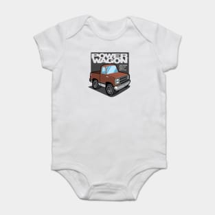 Ginger - Power Wagon (1980 - White-Based) Baby Bodysuit